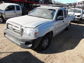 2009 TOYOTA TACOMA EXTRA CAB SILVER 2.7 AT 2WD Z19704